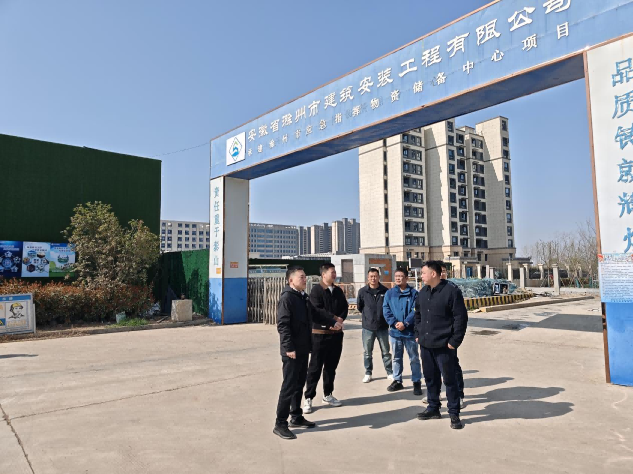 市文旅集團黨委副書記、總經(jīng)理張何何對應急大廈項目、璟悅里項目進項督導檢查